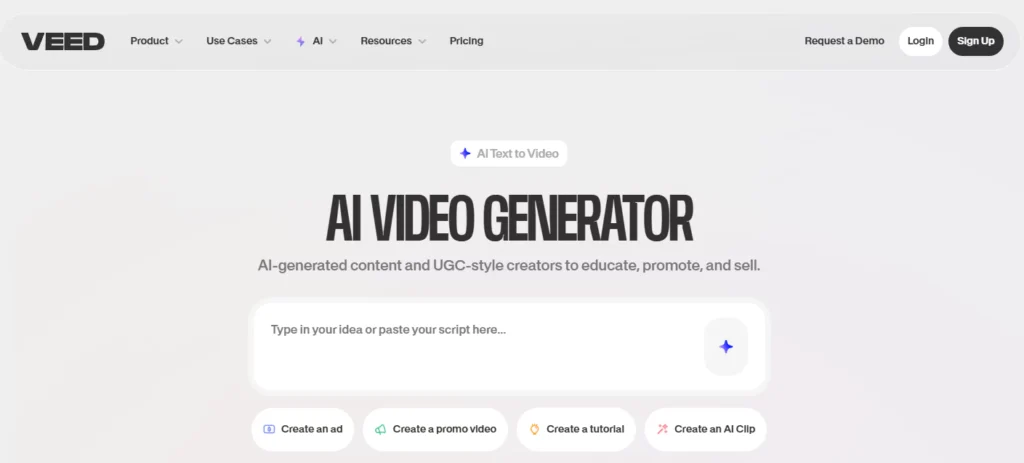 best ai video generator tool
