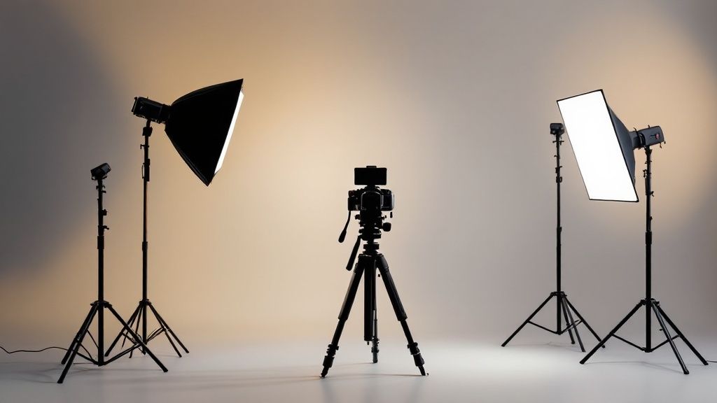 lighting setup for video