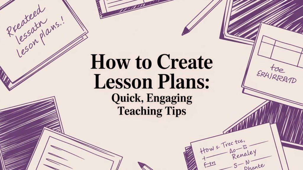 Create Lesson Plans
